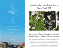 Tablet Screenshot of christophersbythebay.com